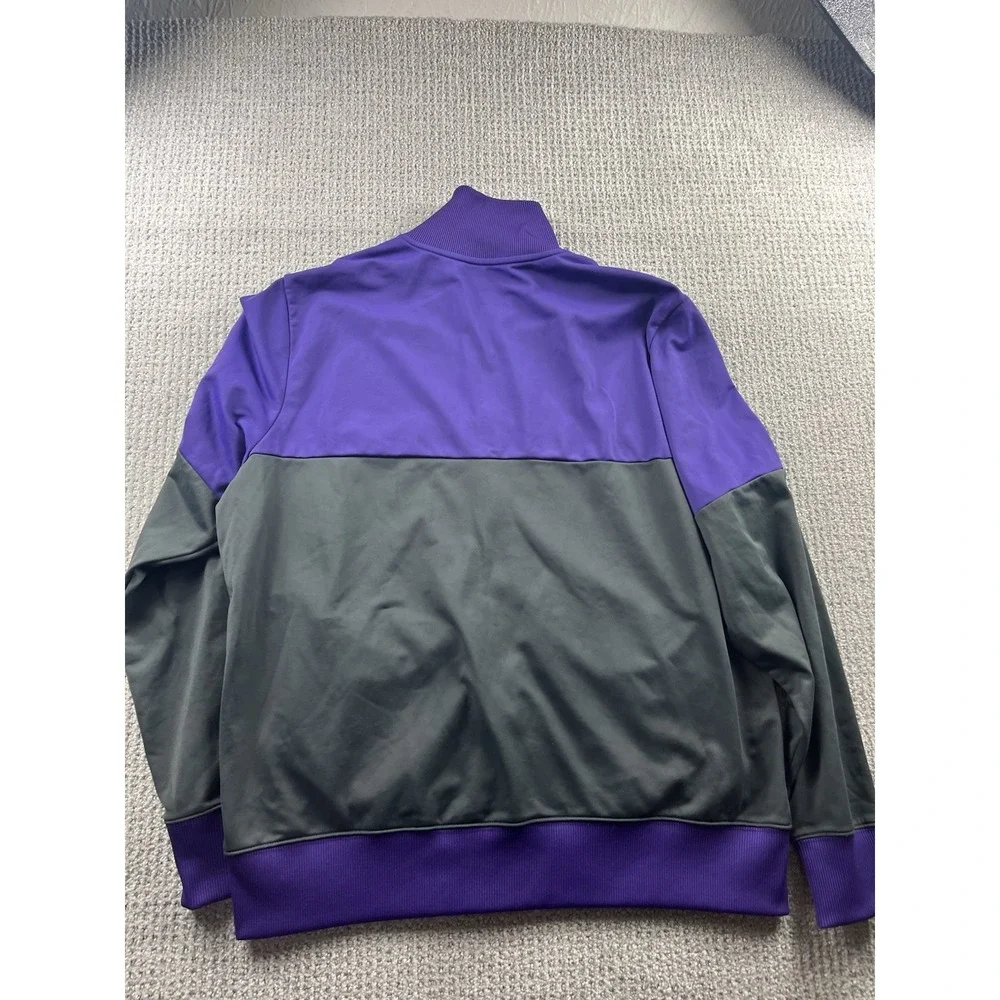 Nike Track Jacket Athletic Dept Purple‎ Colorblock Full Zip Mens XL Retro Style